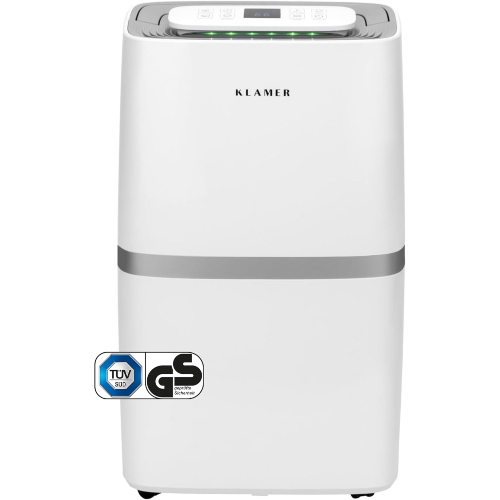 Luftentfeuchter mit Entfeuchtungsleistung von 25L/d, Hygrostat, für Räume bis 35 Quadratmeter