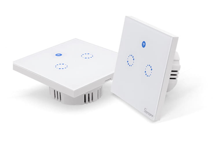 WLAN-Lichtschalter Sonoff T1 EU im Test-Überblick: smarter Touch