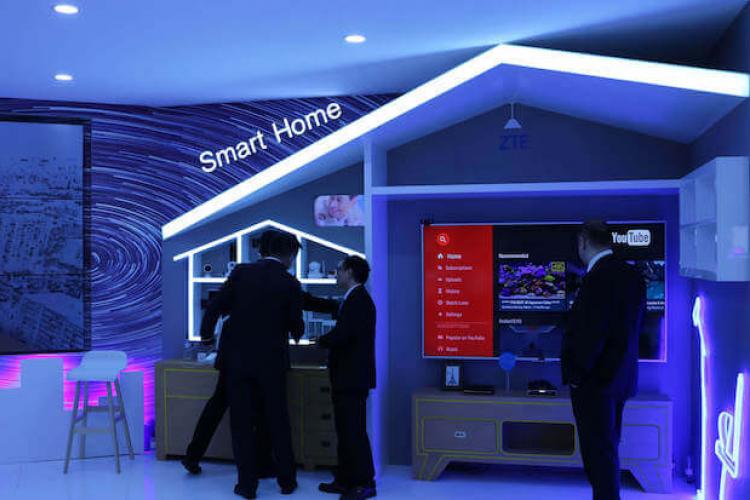 Immagine di ZTE Smart Home MWC 2016 - immagine della fiera