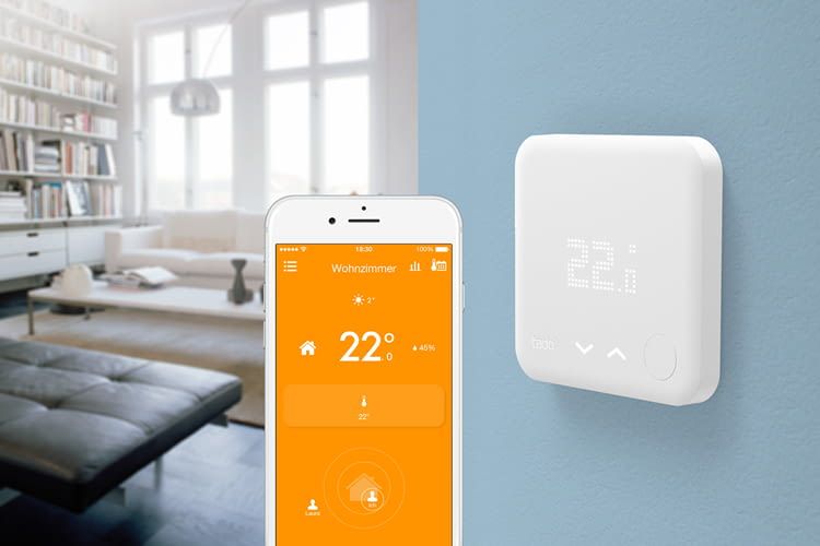 I termostati a parete intelligenti possono essere controllati tramite app o smartphone