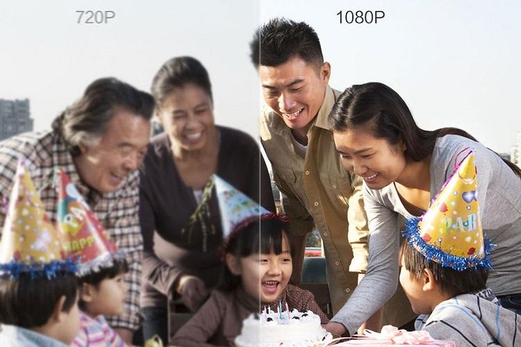Qualità d'immagine HD grazie alla tecnologia LCD: Xiaomi 360° Home Camera