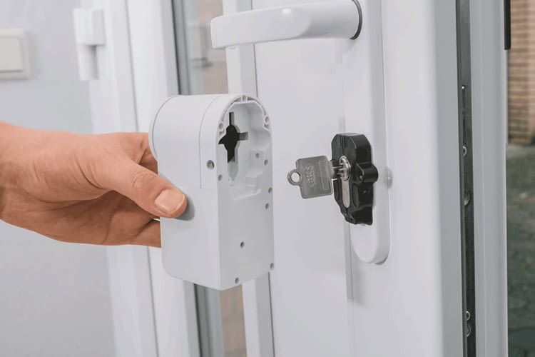 Tür-Zusatzschloss,Home Security Türschloss Elektrische Steuerung