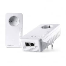 Il devolo Powerline Starter Set offre velocità fino a 2.400 Mbps nella rete Powerline e WLAN Mesh.