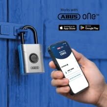 smartes Vorhängeschloss von ABUS, App steuerbar dank Bluetooth, hohe Sicherheit, vielseitig einsetzbar