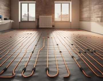 Wärmepumpe mit Fußbodenheizung kombinieren: Lohnt sich das?